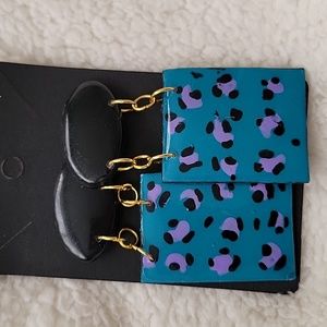 Handmade polymer clay earrings